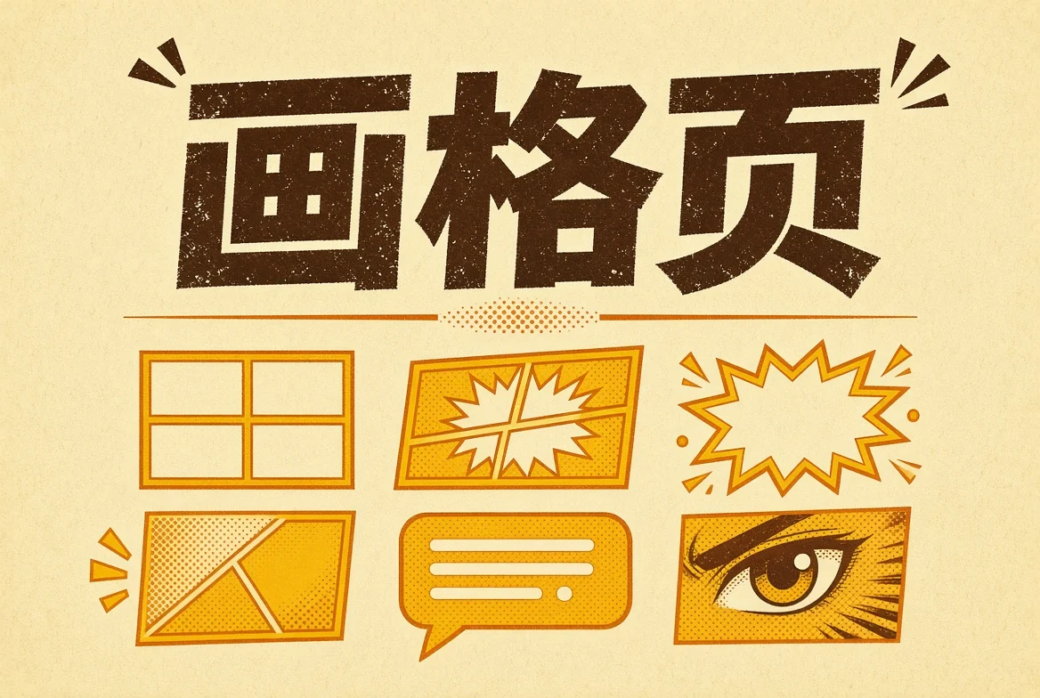画格页栏目插图